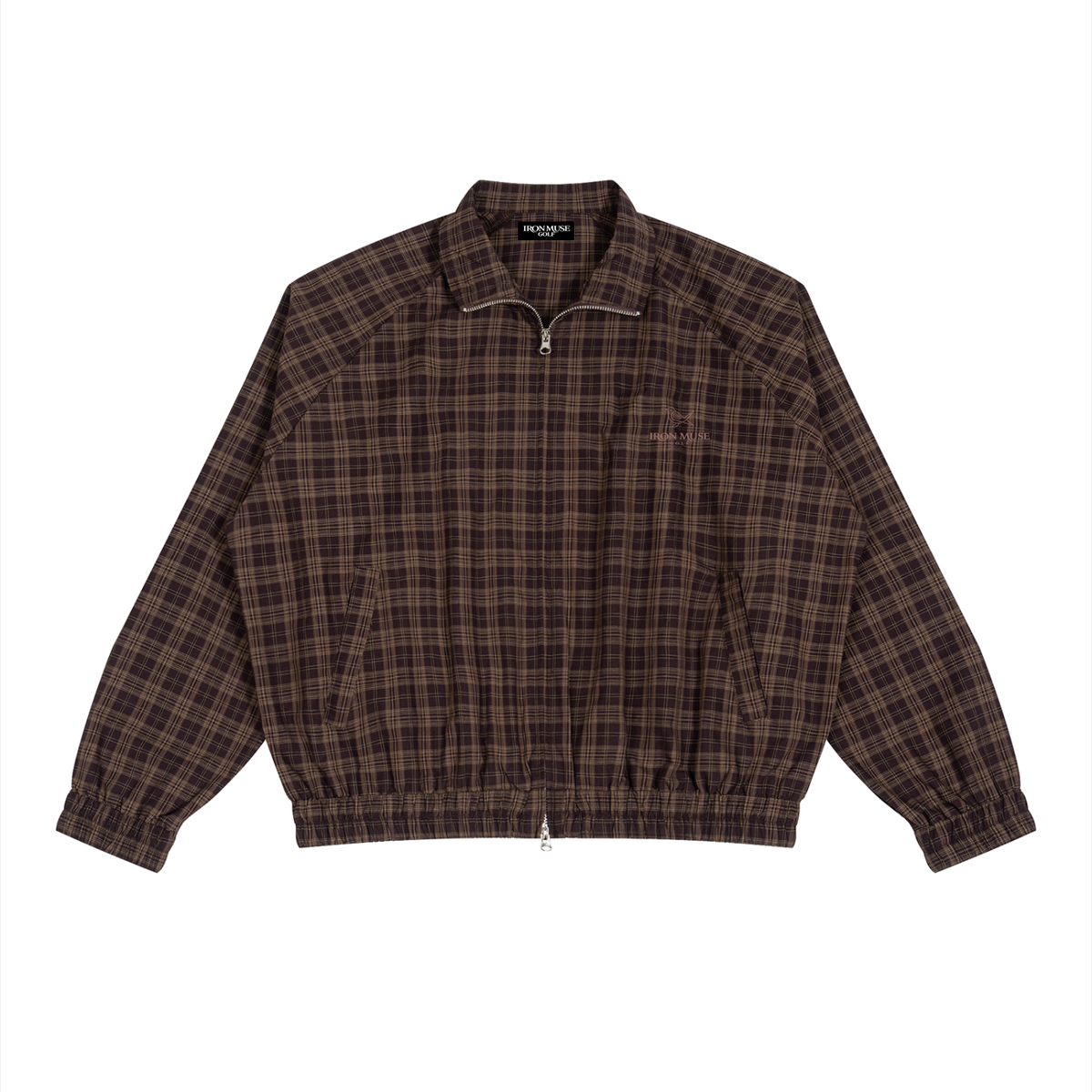 Clubhouse Plaid Jacket, Red Plaid, Front view