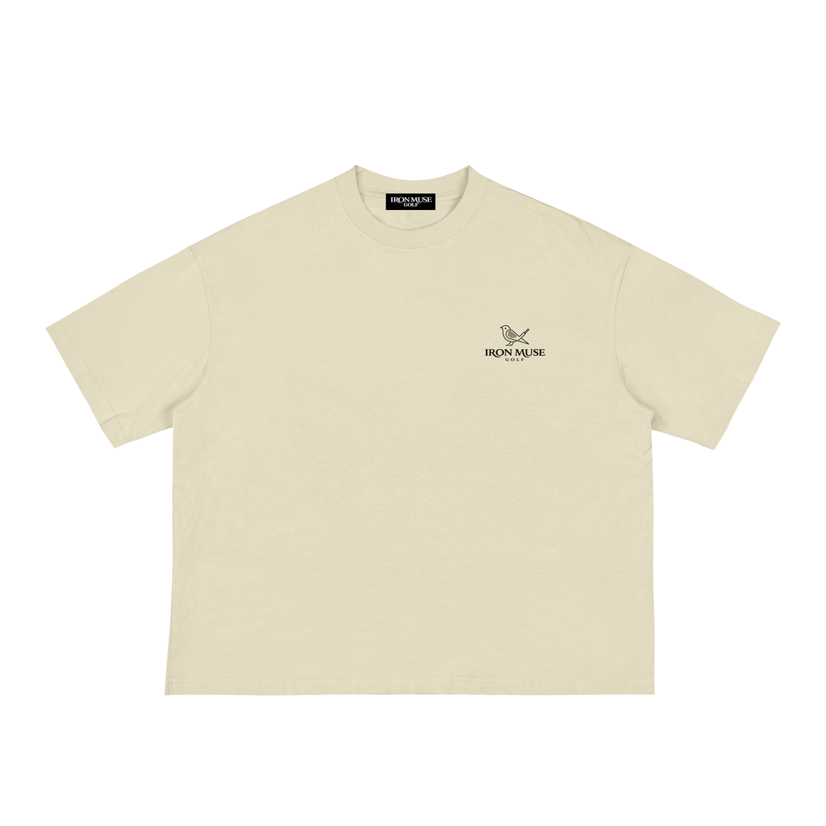 Lunar Phase Tee, Apricot, Front view