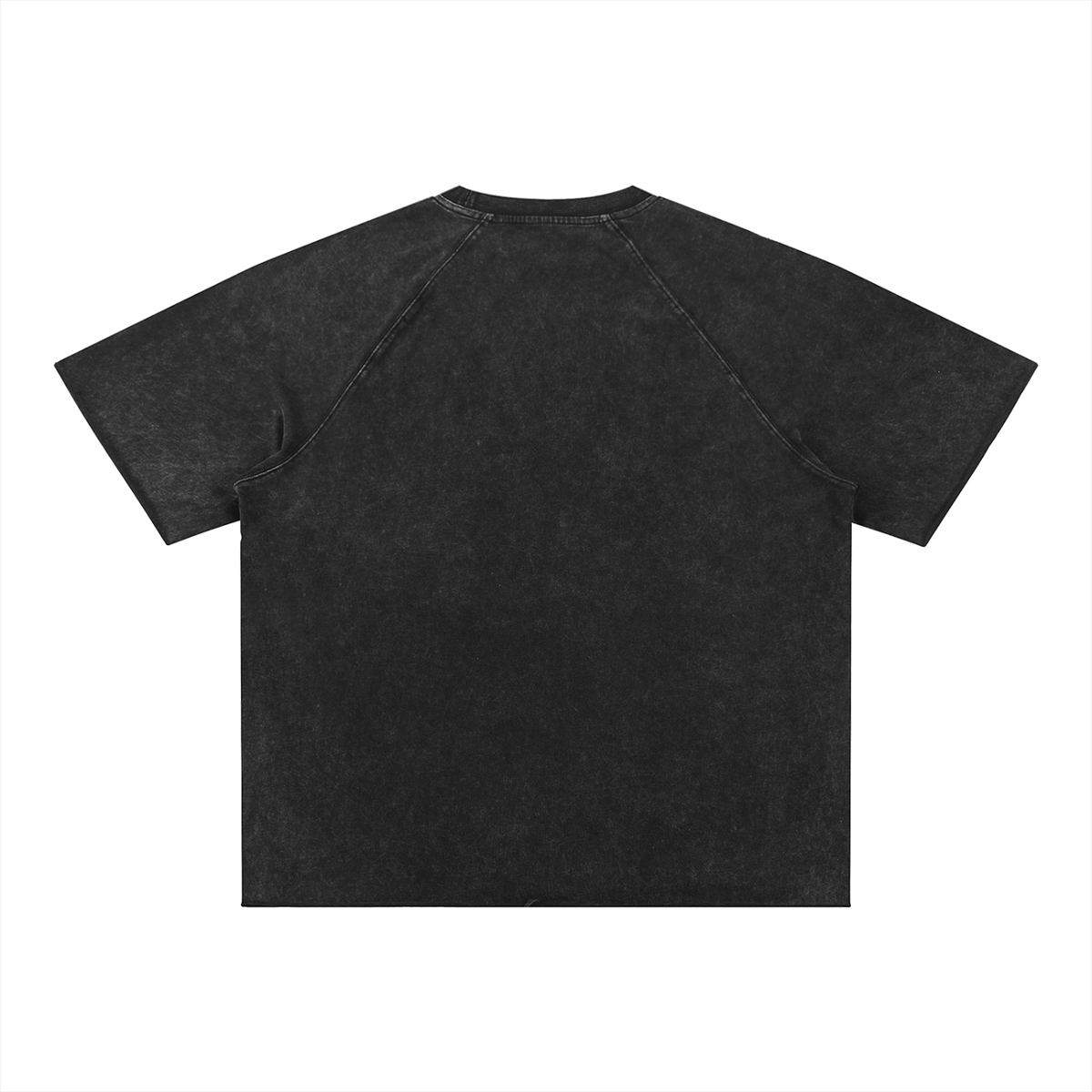 Range Tee, Black, Back view