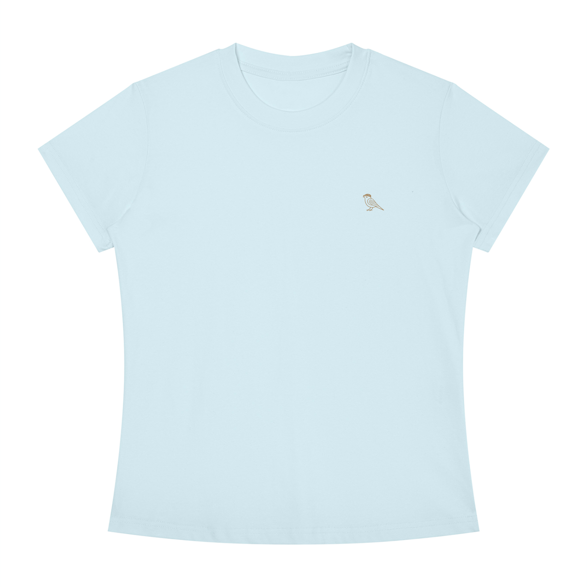 Juno Tee, Sky Blue, Front view
