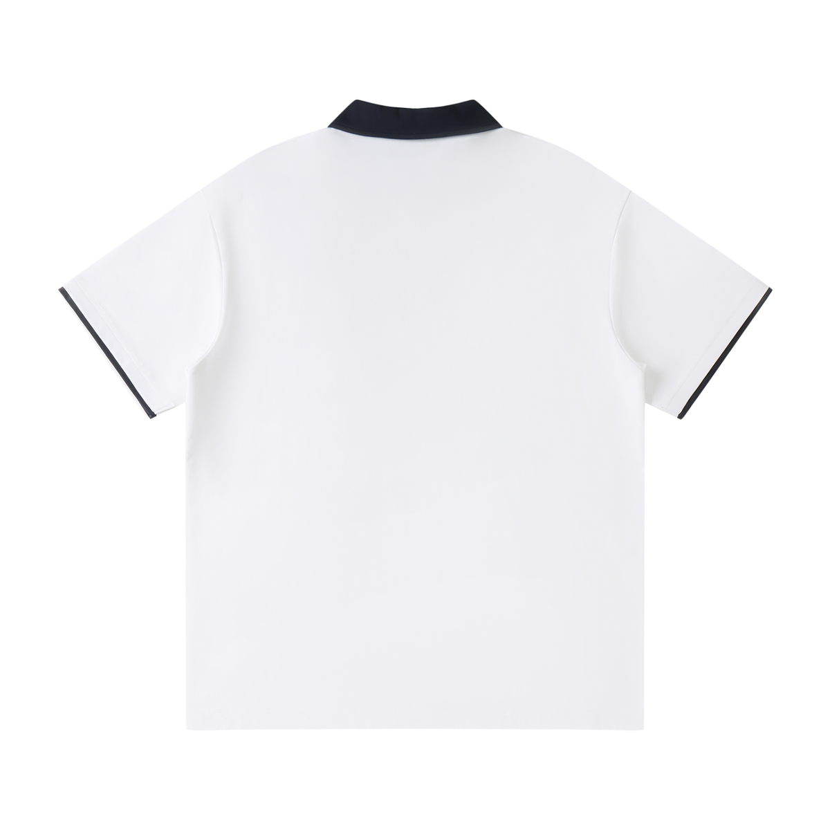 Hickory Polo, White, Back view