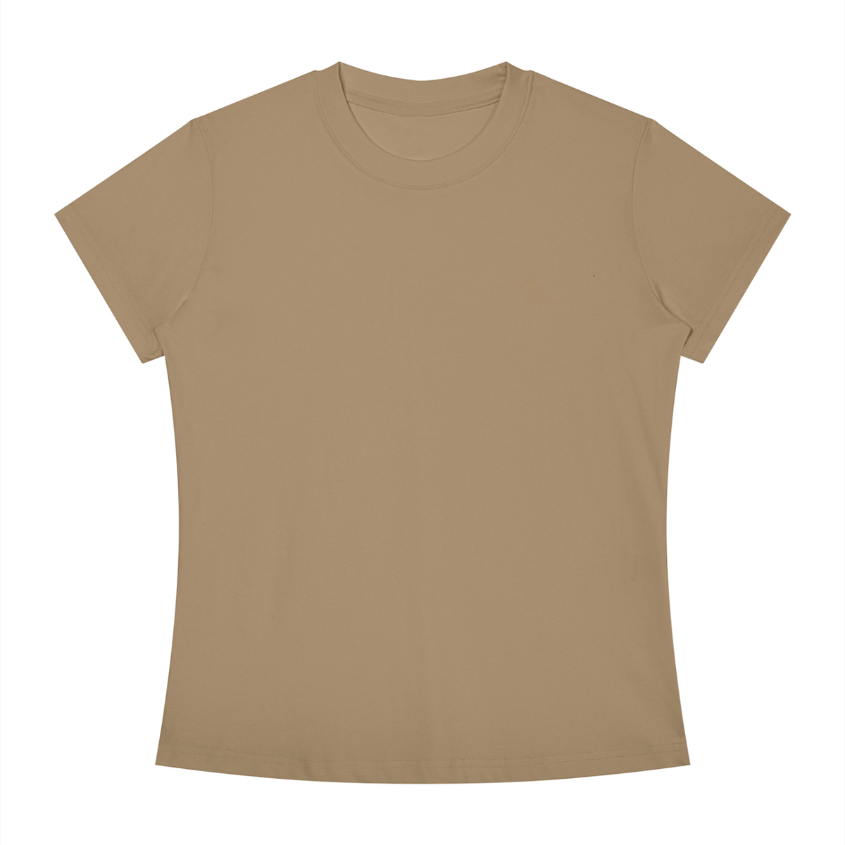 Juno Tee, Khaki, Front view