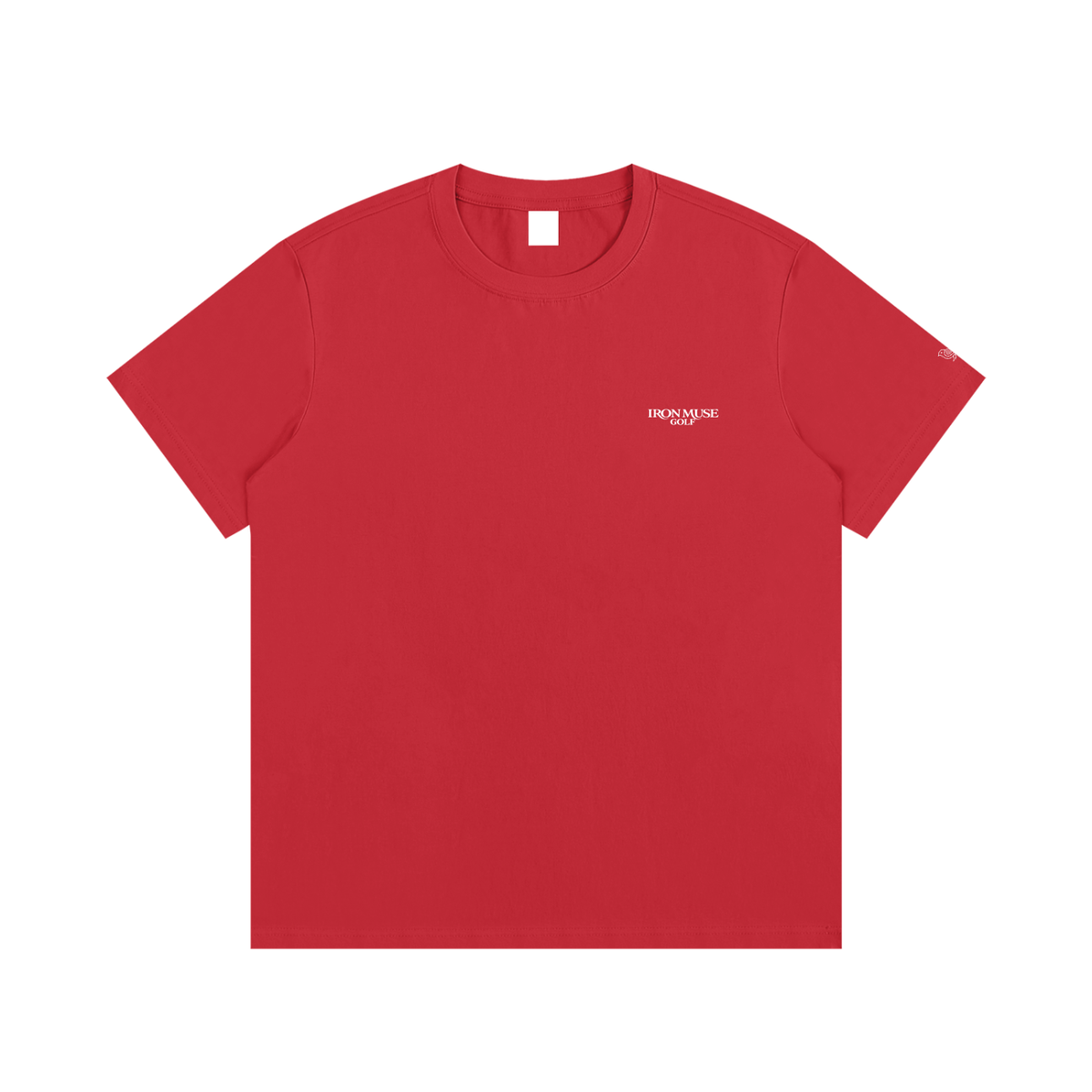 Coastal Pines Tee, Red, Front view
