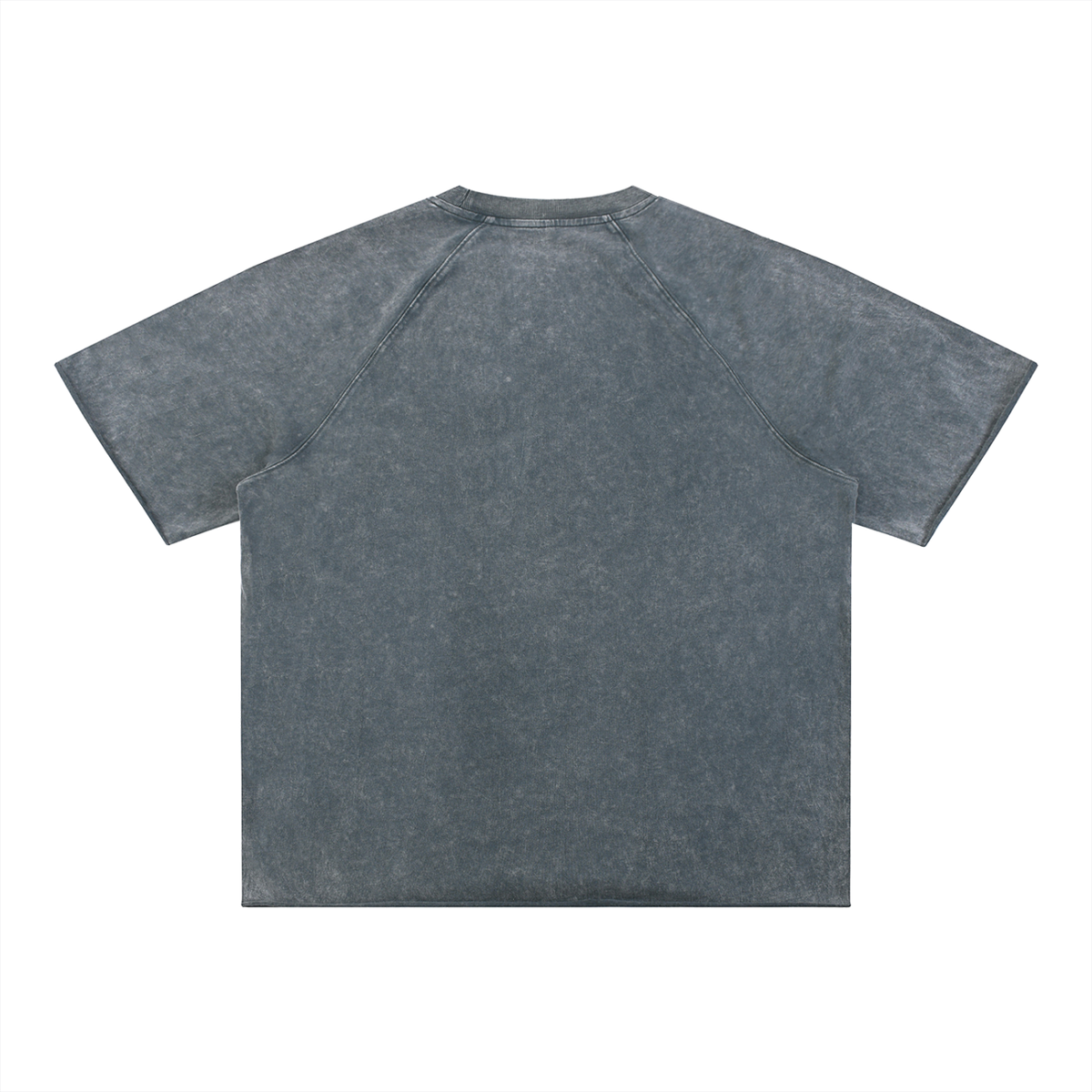 Range Tee, Medium Gray, Back view
