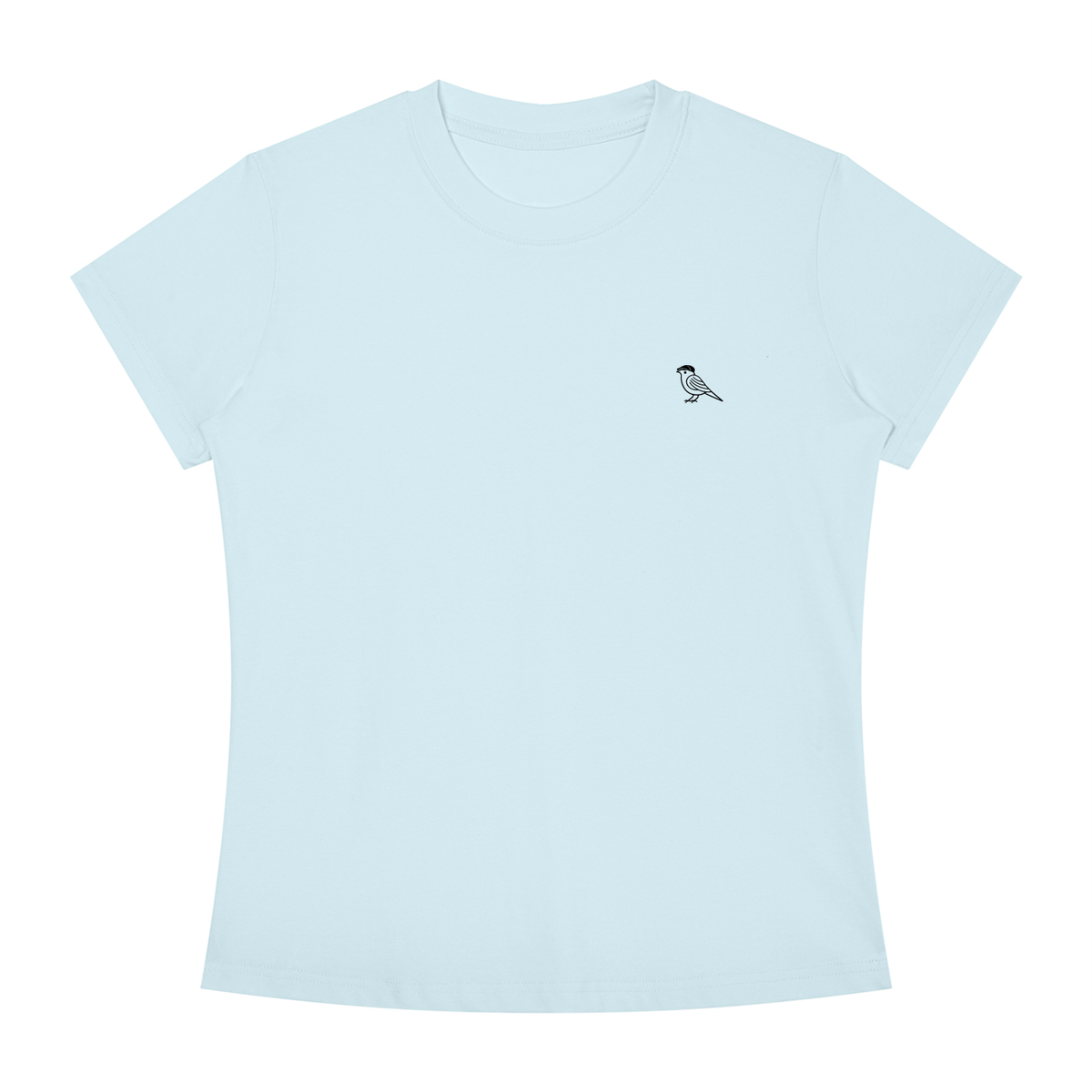 Aurora Tee, Sky Blue, Front view