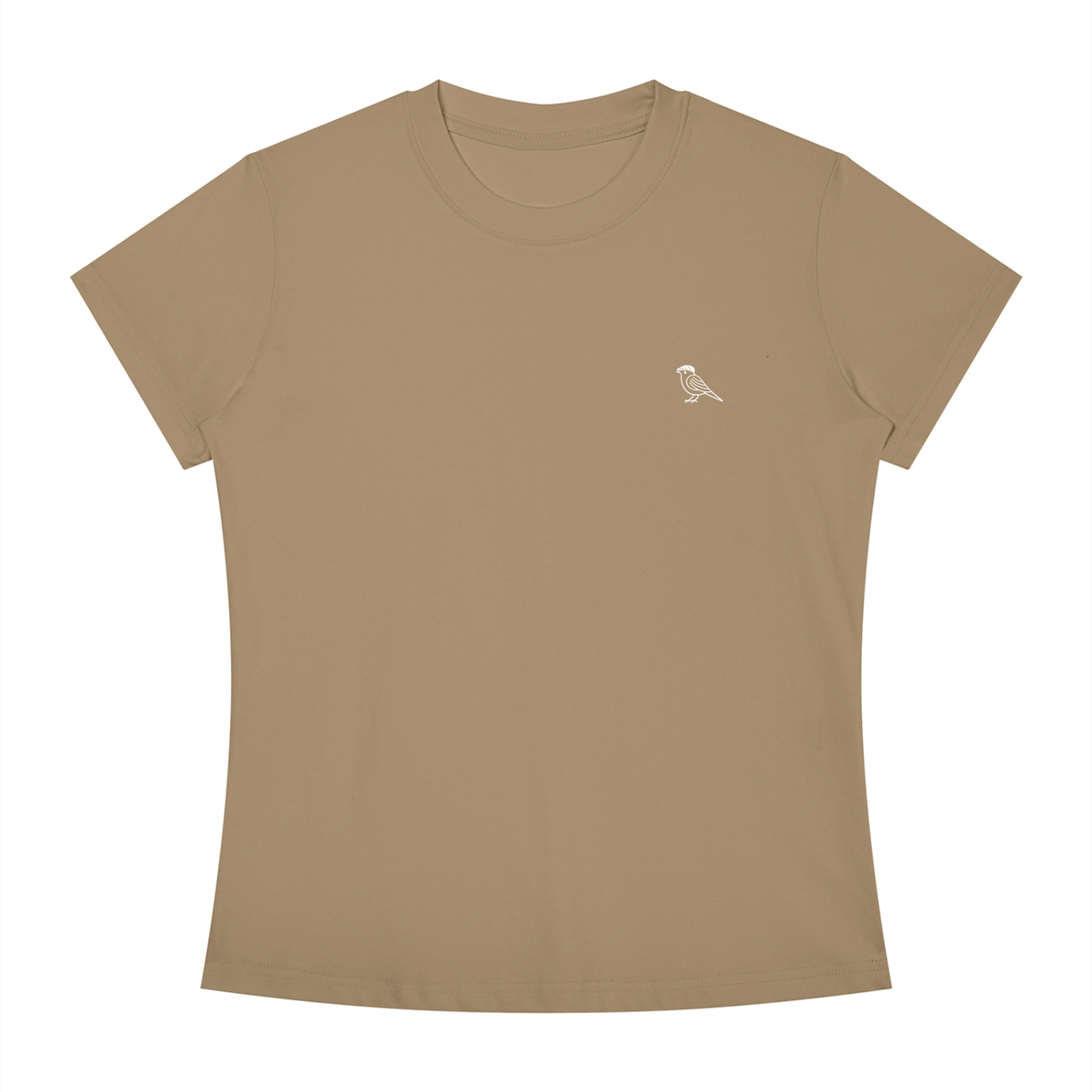 Aurora Tee, Khaki, Front view