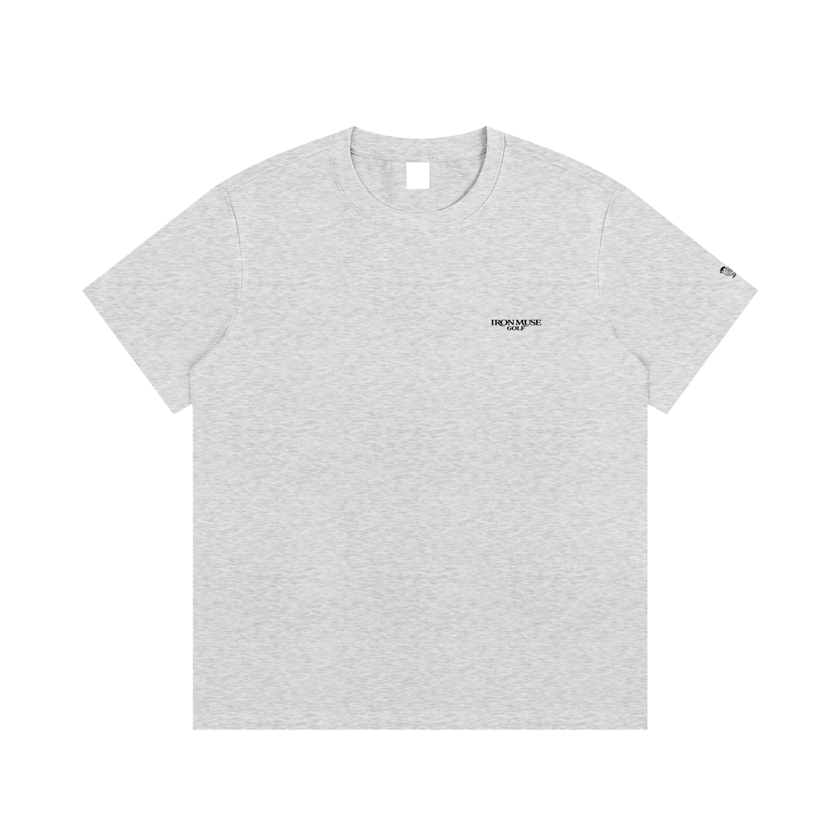 Art of Becoming Tee, Flower Gray, Front view