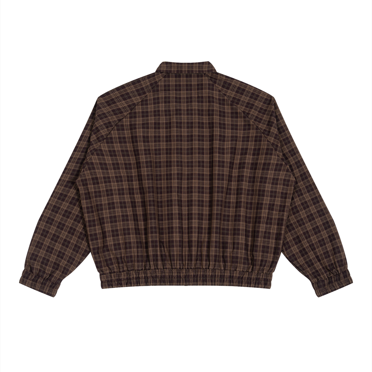 Clubhouse Plaid Jacket, Red Plaid, Back view