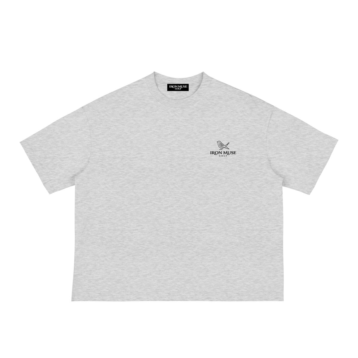 Lunar Phase Tee, Flower Gray, Front view