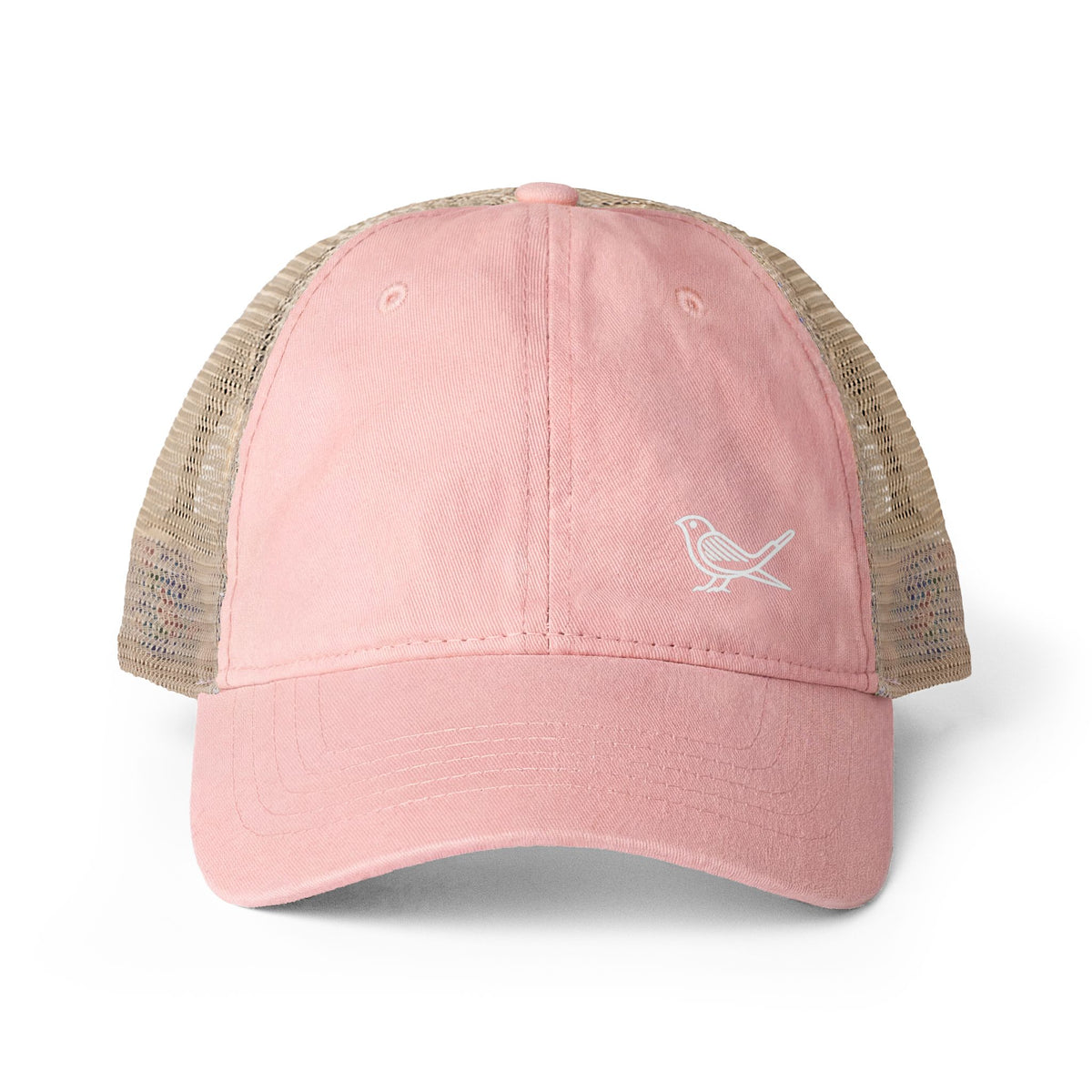 Dunes Trucker, Dusty Pink / Floral, Front view