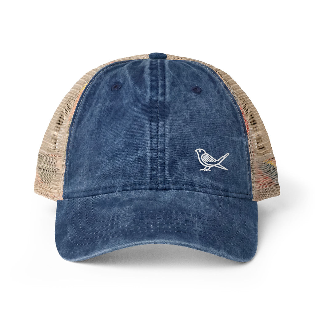 Women's Washed Mesh-Back Cap