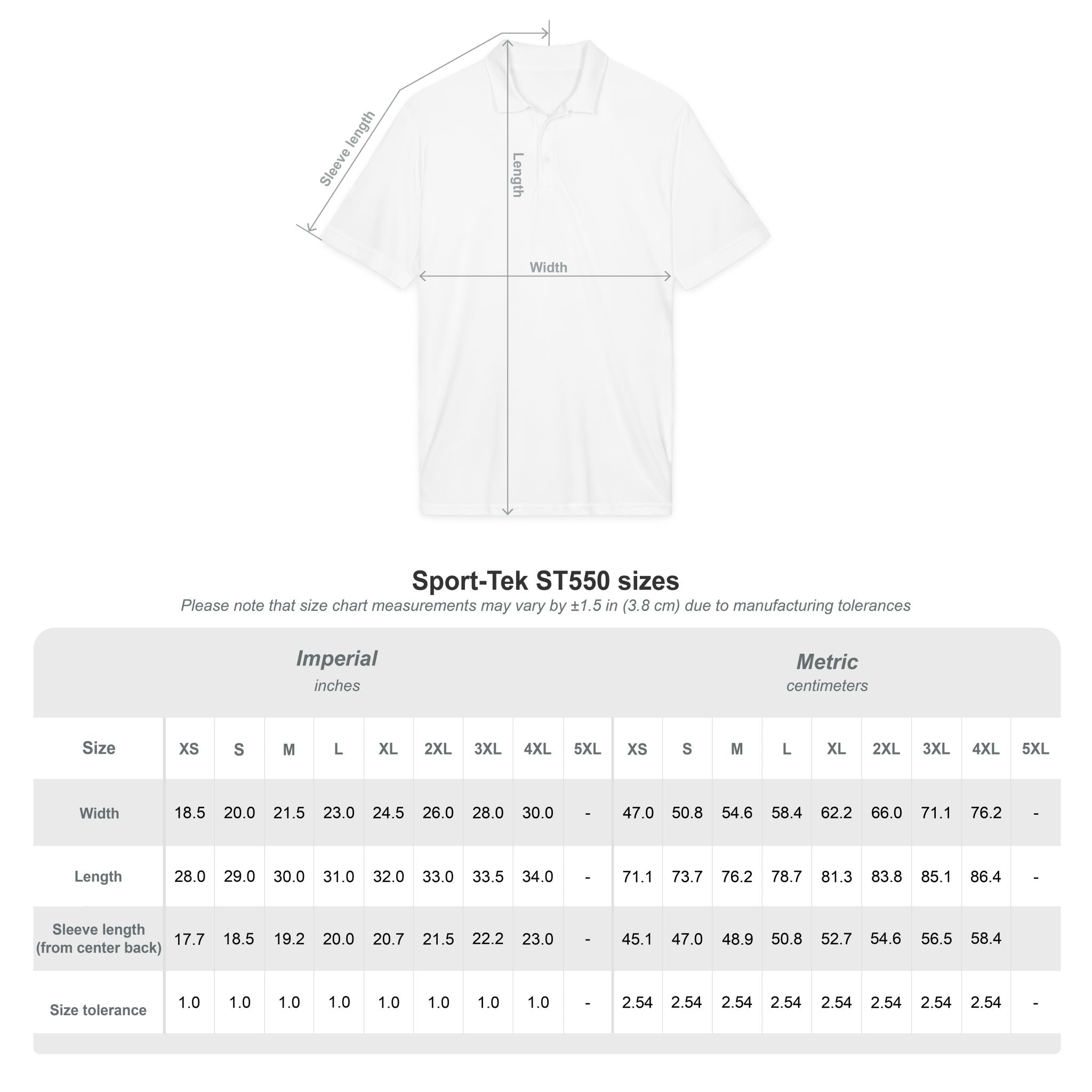 Iron Muse Unisex Signature Performance Polo