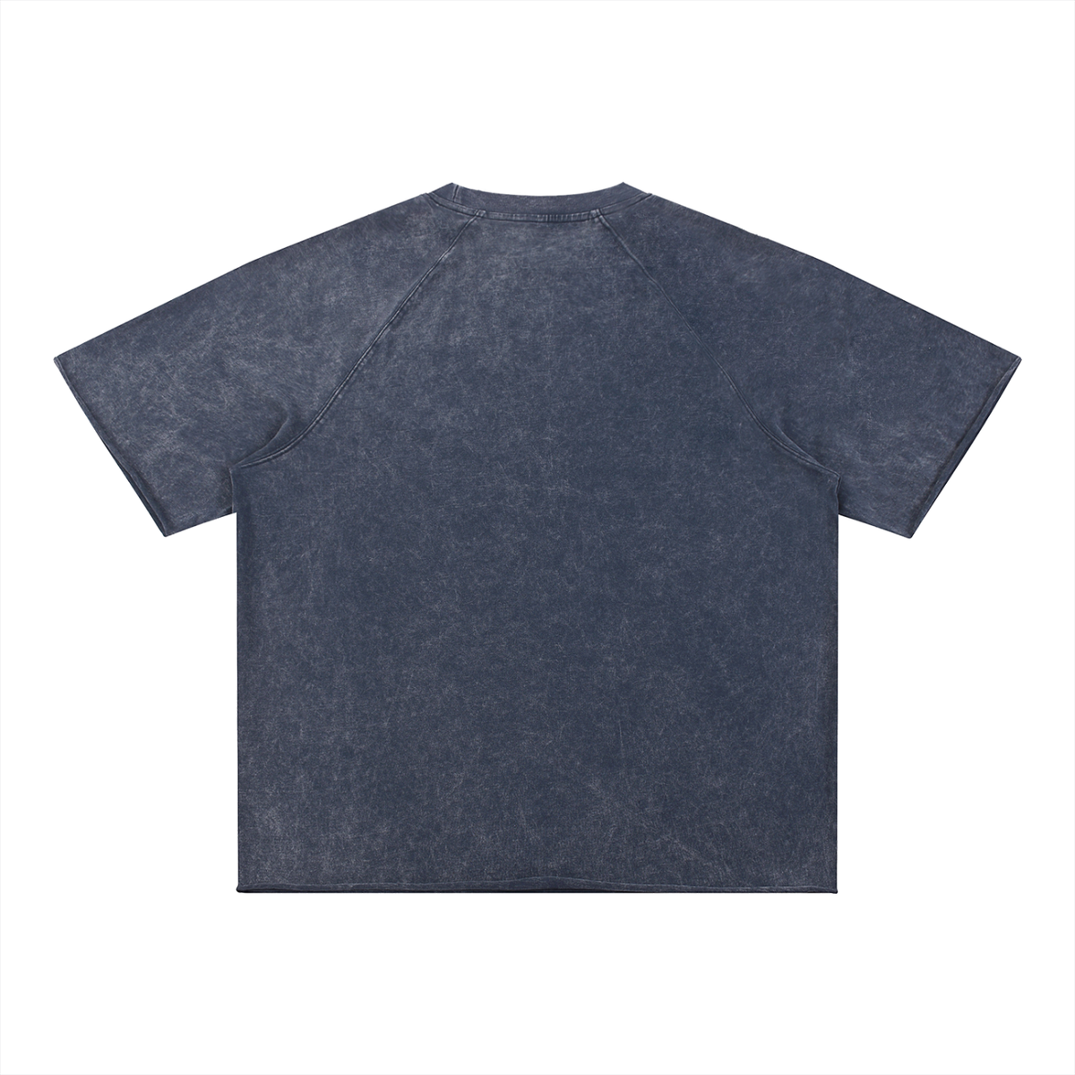 Range Tee, Navy Blue, Back view