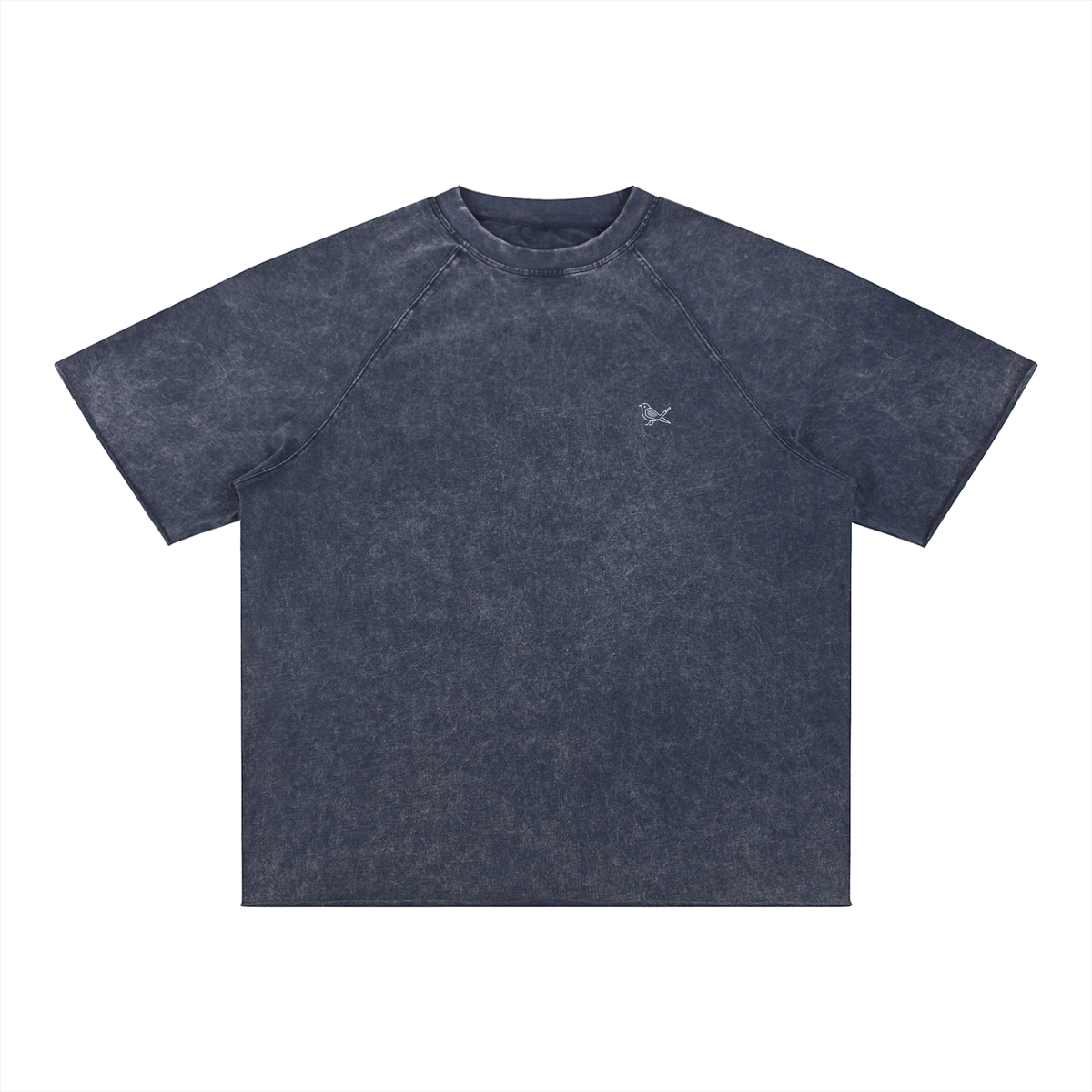Range Tee, Navy Blue, Front view