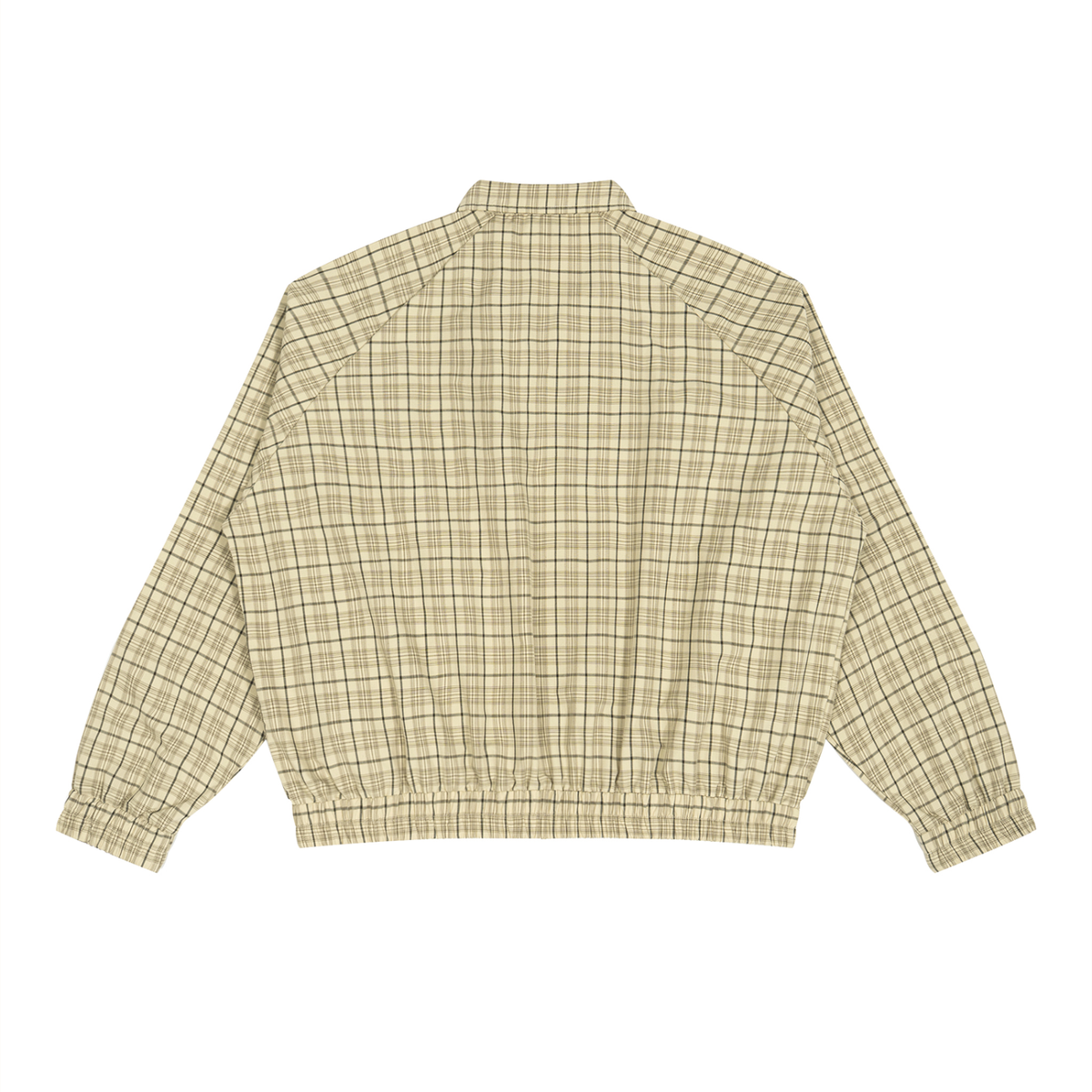 Clubhouse Plaid Jacket, Apricot Plaid, Back view