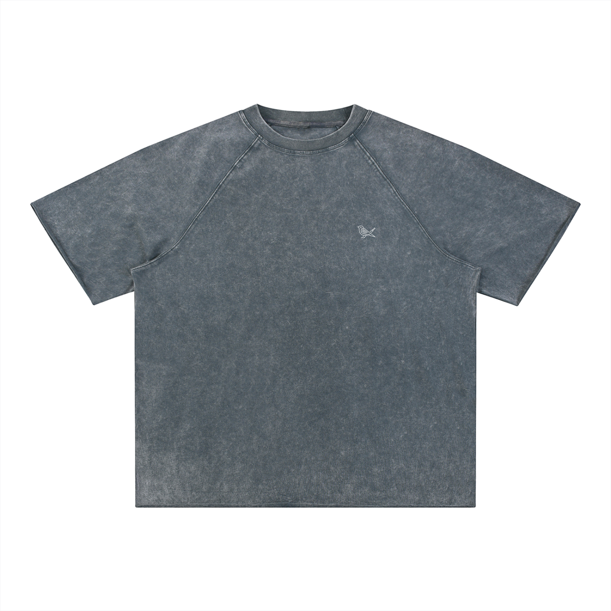 Range Tee, Medium Gray, Front view