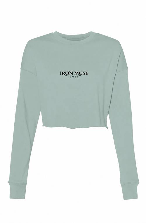 Iron Muse Crop Crew Fleece