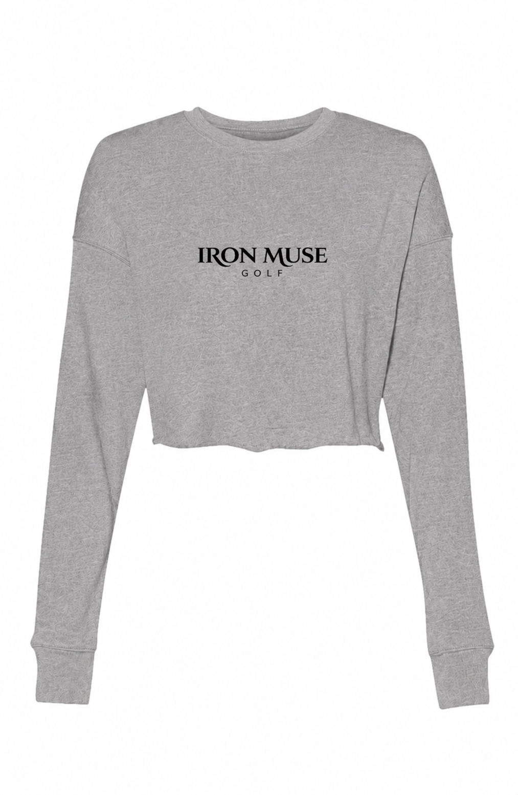 Iron Muse Crop Crew Fleece