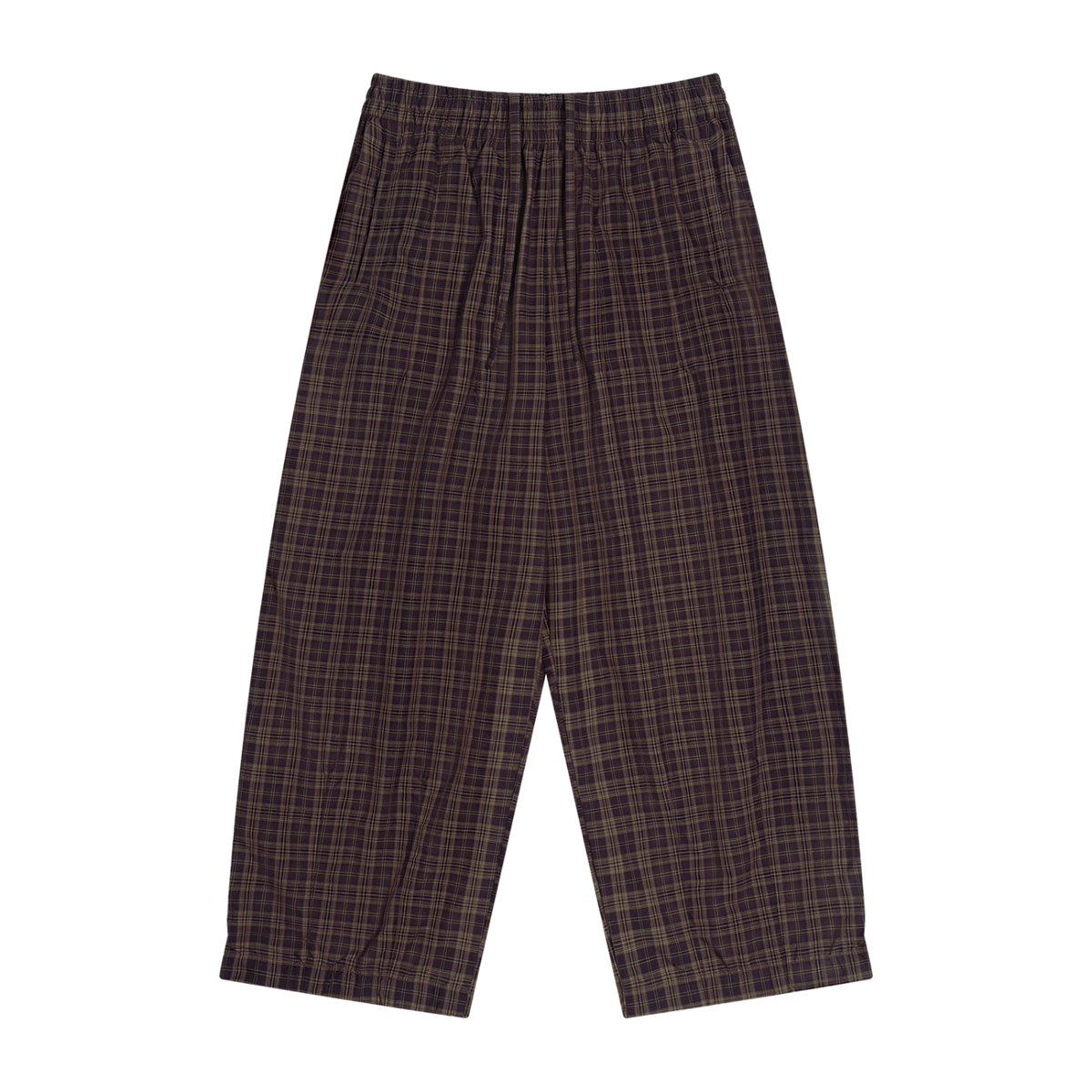 Clubhouse Plaid Pant, Red Plaid, Front view