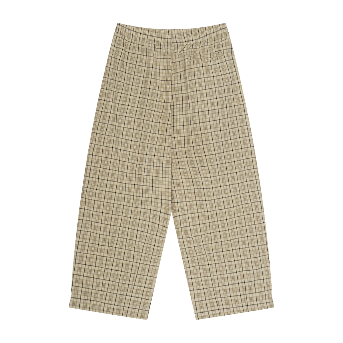 Clubhouse Plaid Pant, Apricot Plaid, Back view