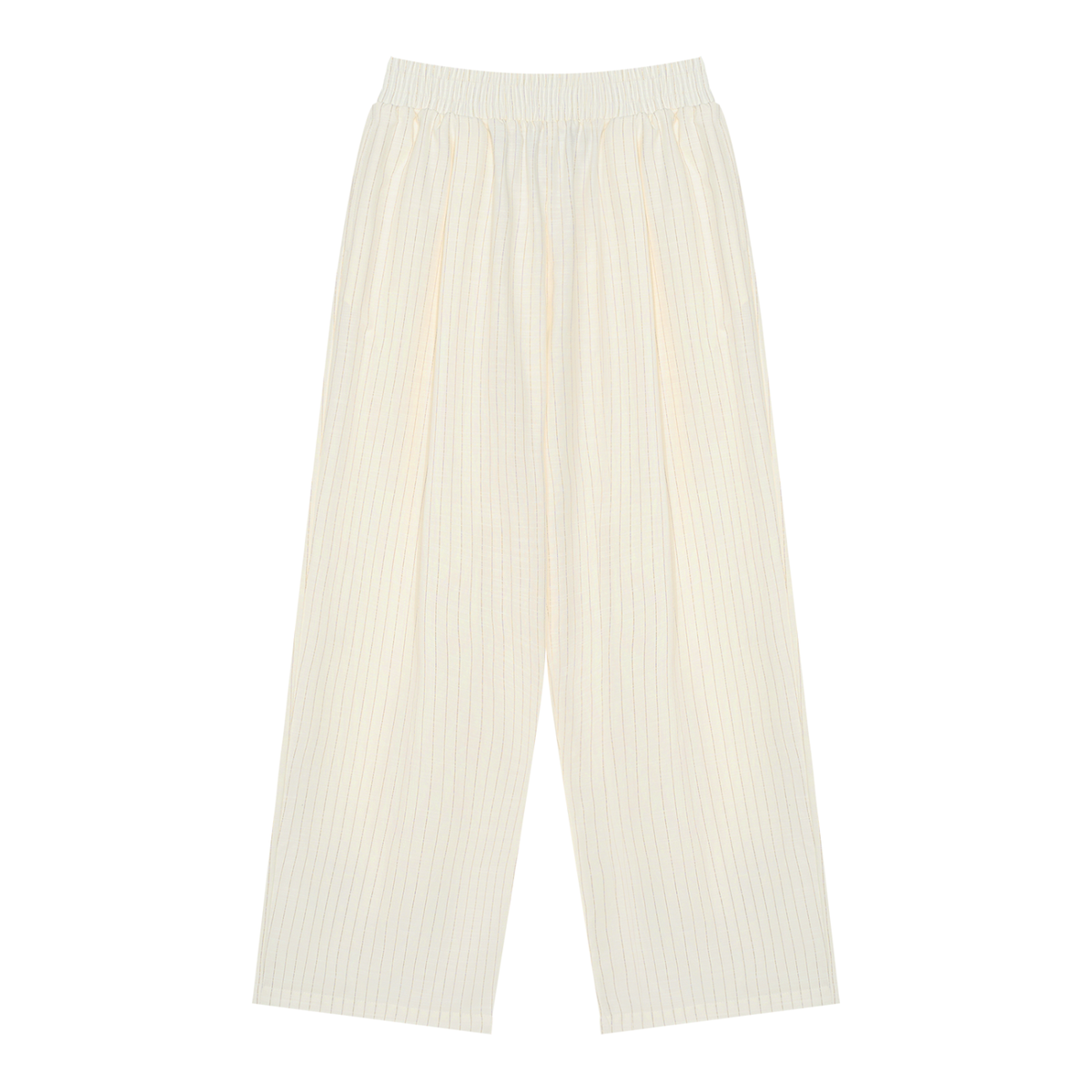 Heritage Stripe Pant, White, Front view