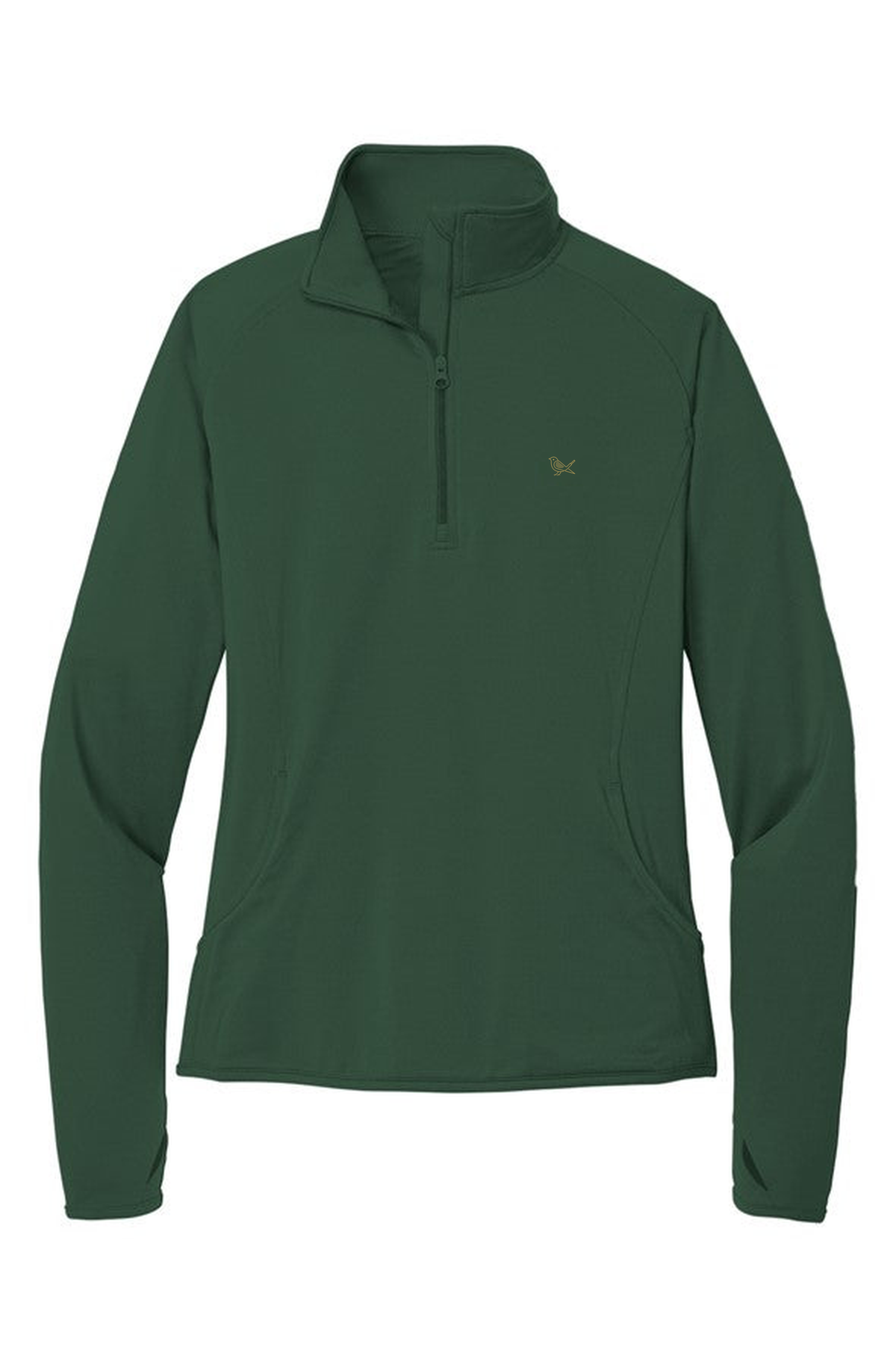 Range Zip, Forest Green, Front view