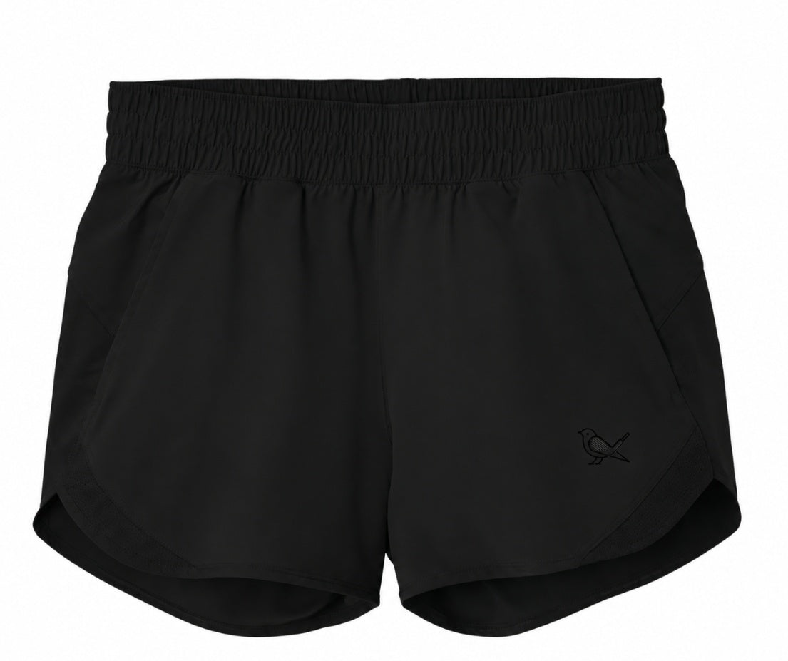 Stride Short, black, Front view