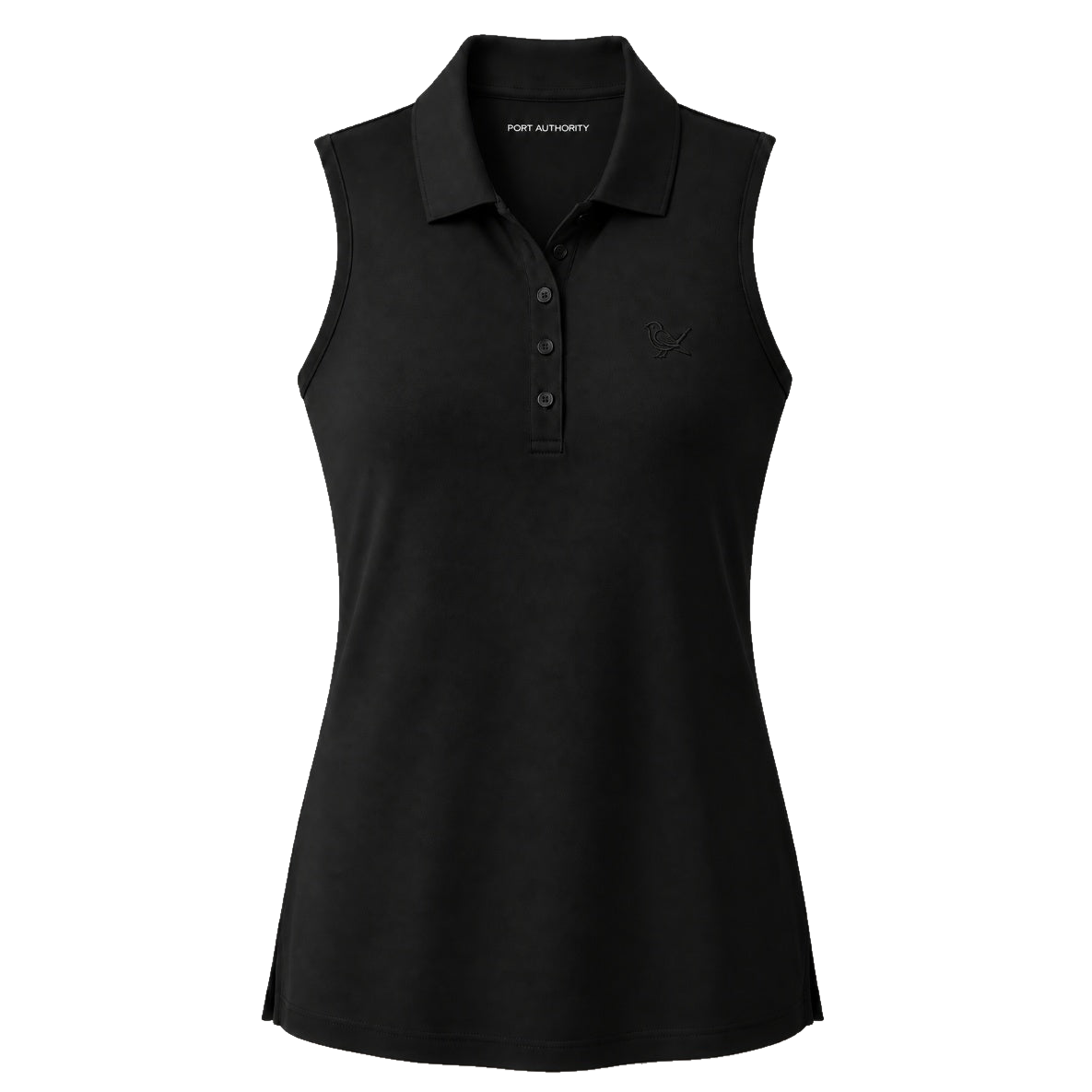 Sun Polo, Deep Black, Front view