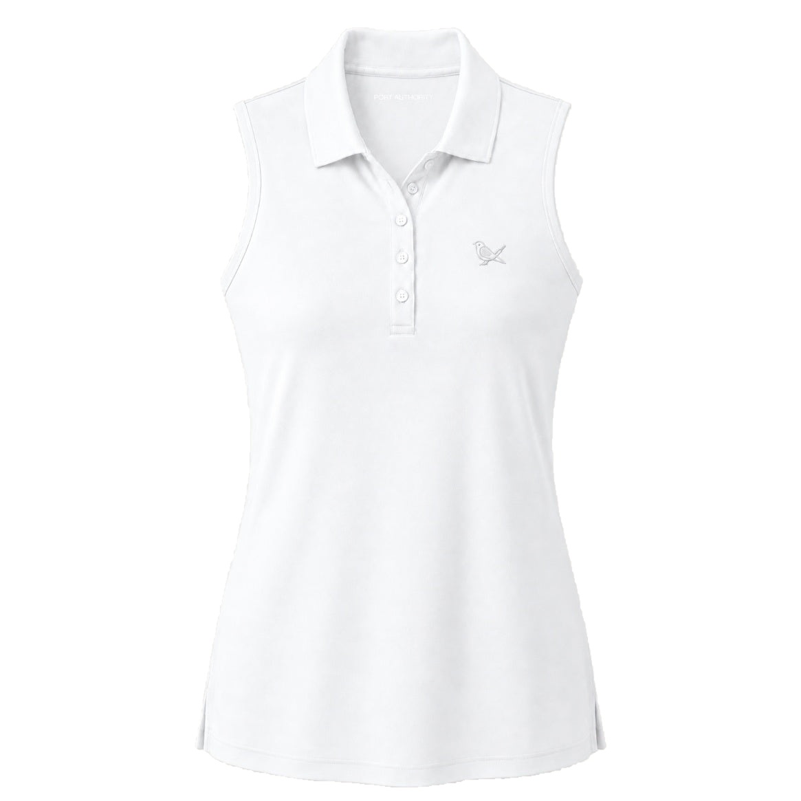 Sun Polo, White, Front view