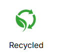 Recycled material